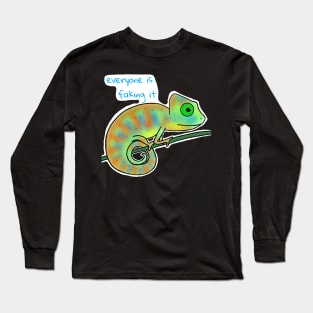 Imposter Syndrome Chameleon Long Sleeve T-Shirt